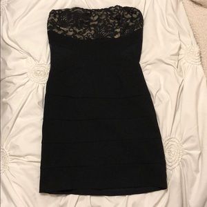 Short black dress